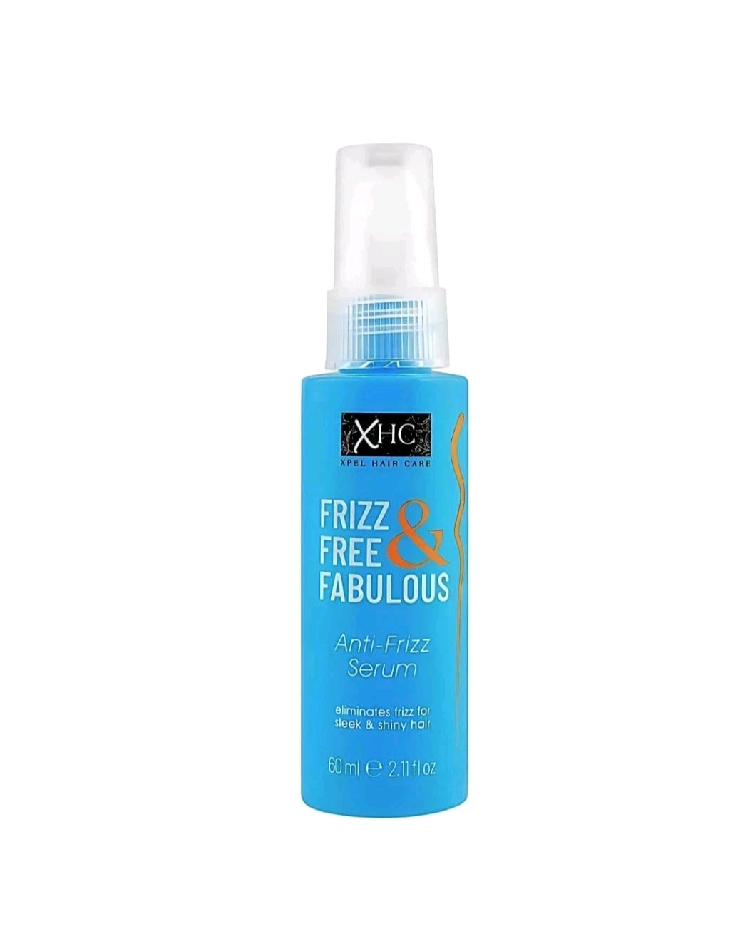 Sérum Anti-Frisottis XHC Hair Care Frizz & Free pour des cheveux lisses et brillants, 60 ml