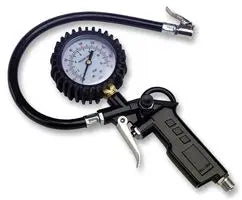 Pistolet de gonflage de pneus SIP Air portable 116 psi Manomètre Compresseur d'air 02142