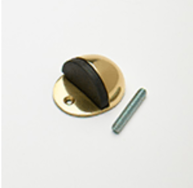 Door Stops, Oval, Solid Brass 50mm (2")