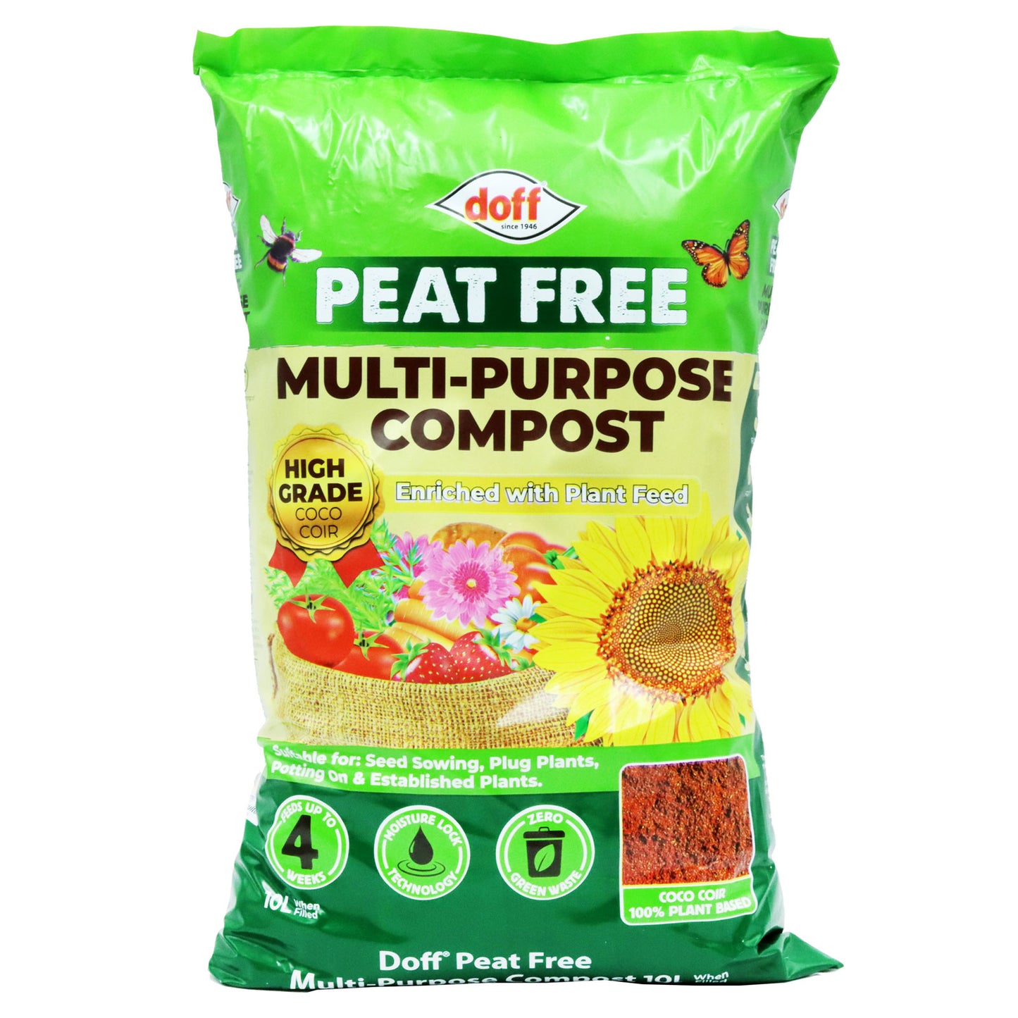 DOFF COMPOST PEAT FREE MULTI-PURPOSE 10L