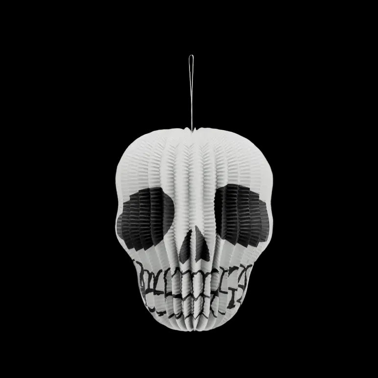 SCREAM MACHINE SKULL PARTY PAPER LANTERN