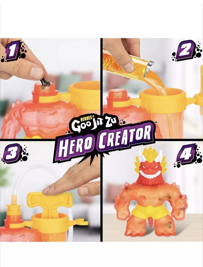 Heroes of Goo Jit Zu Hero Creator BLAZAGON With 3 Unique Goo Fillings