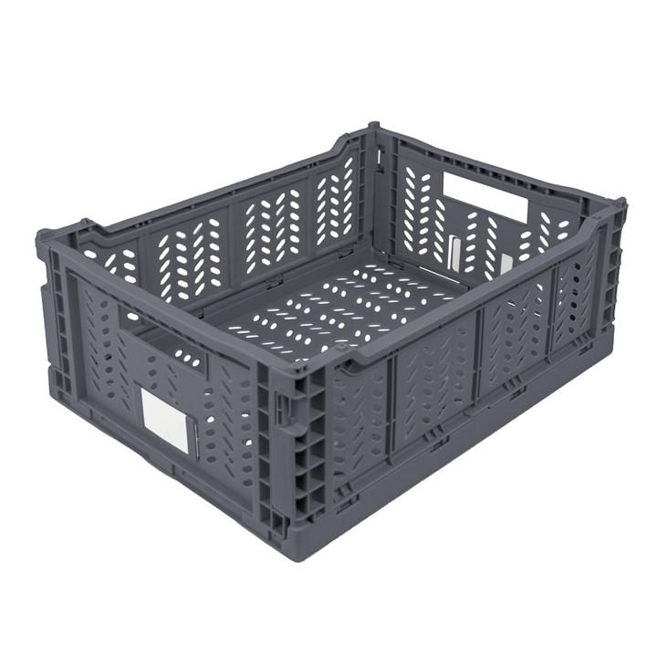 Jvl Stackit Plastic Foldable Crate Large 14.5 Ltr