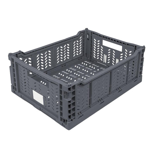 Jvl Stackit Plastic Foldable Crate Large 14.5 Ltr