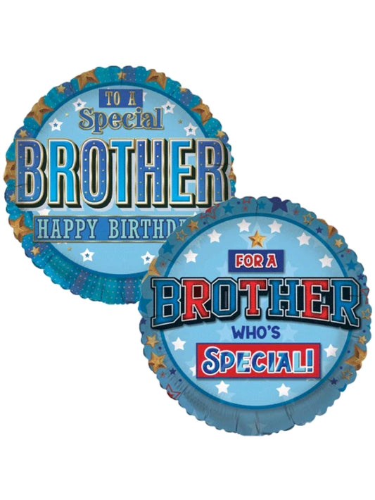 For A Special Brother 18" Foil Balloon Double sided