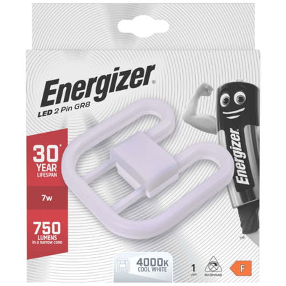 S30400 Ampoule LED Energizer GR8 2 broches 7W 750lm 4000K (Blanc froid) - Boîte de 1