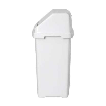 25L Swing Bin Snow White