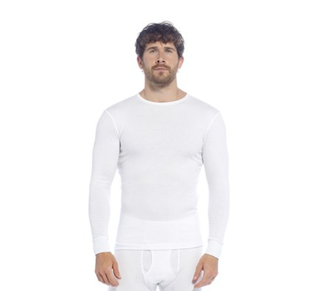 HeatGuard Mens Thermal Long Sleeve Vest 0.45 Tog Rating Sizes  M,L,XL,XXL