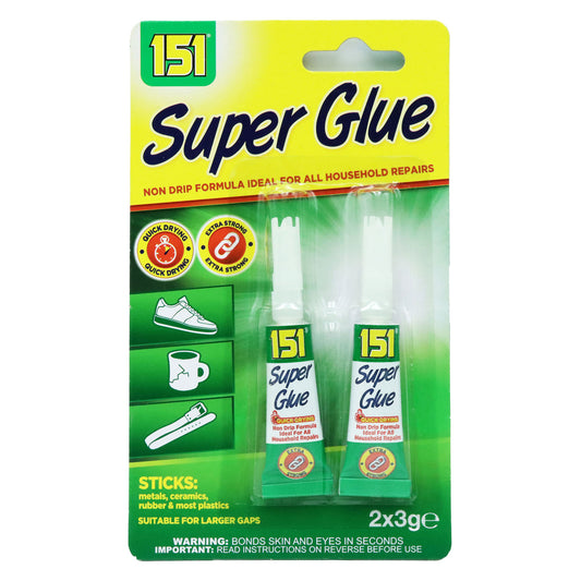 151 Super Glue 3g lot de 2
