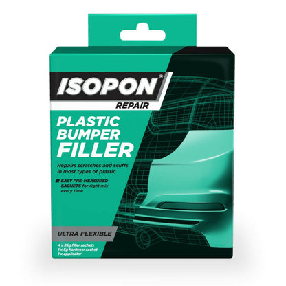 Mastic de remplissage pour pare-chocs en plastique Isopon PBF/PBX