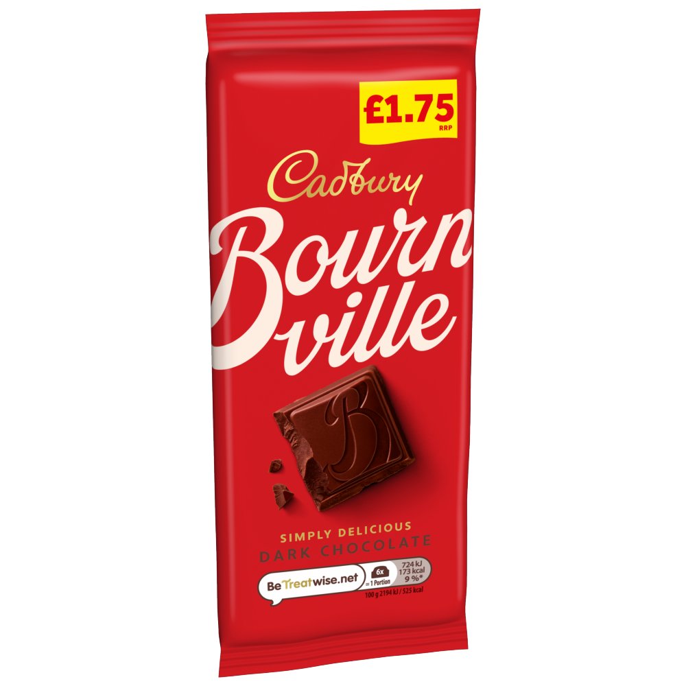 Cadbury Bournville Classic Dark Chocolate 100g