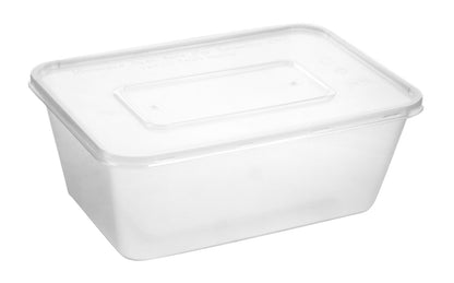 AS –  1 Litre Microwave Containers 25Pk