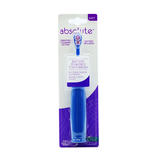 BROSSE À DENTS ADULTE BLANC ABSOLU BATTERIE TURBO