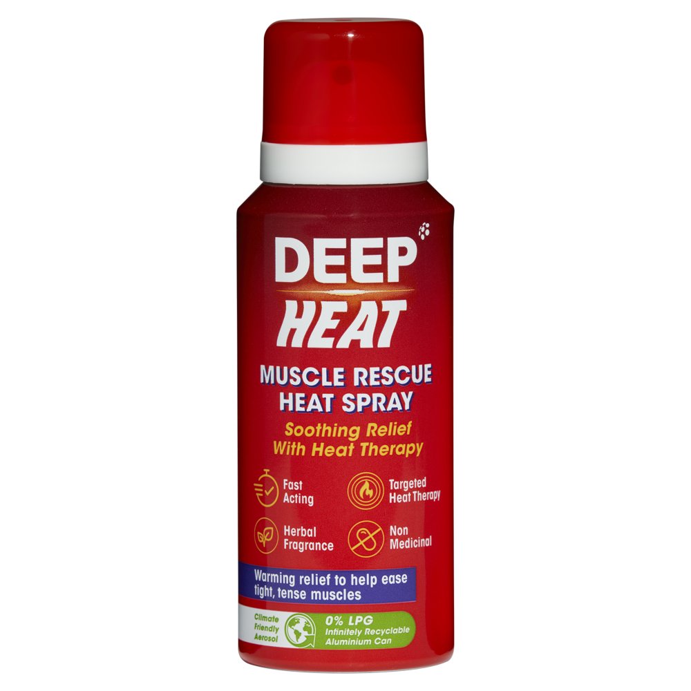 Deep Heat Muscle Rescue Chaleur Spray 72,5ml