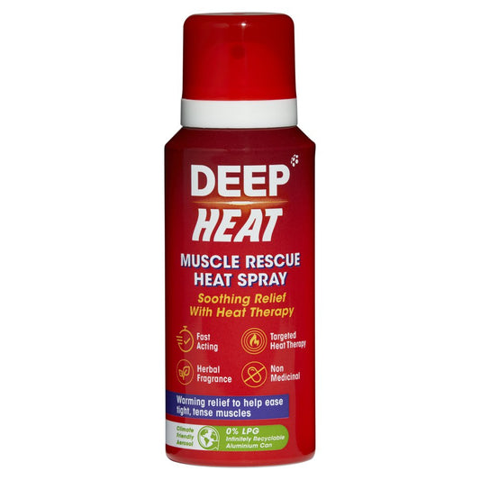 Deep Heat Muscle Rescue Chaleur Spray 72,5ml