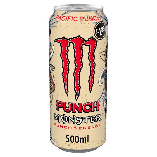 Monster Energy Drink Pacific Punch 500ml PM £1.85 Can