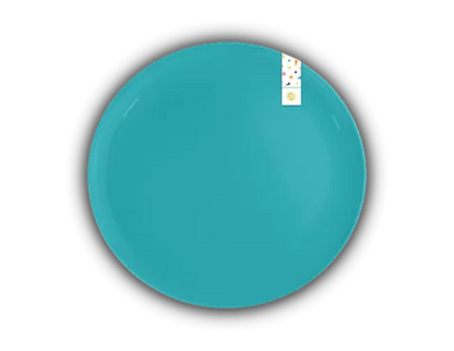 Assiette en plastique Été - Diamètre 25cm - Paquet de 2