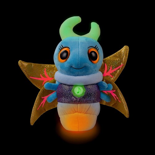 Glowies Firelfies Toddler Sleep Aid Gift Nightlight BLUE Soft Plush Toy