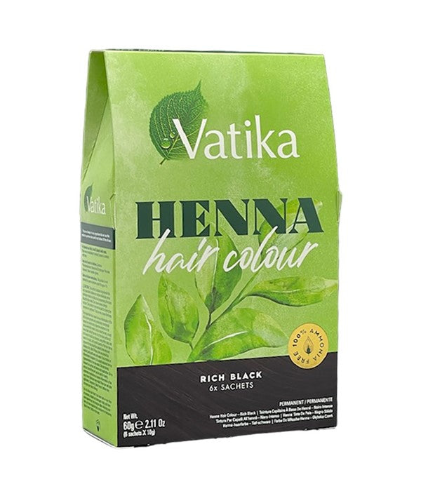 Vatika Henna Hair Colour Rich Black
