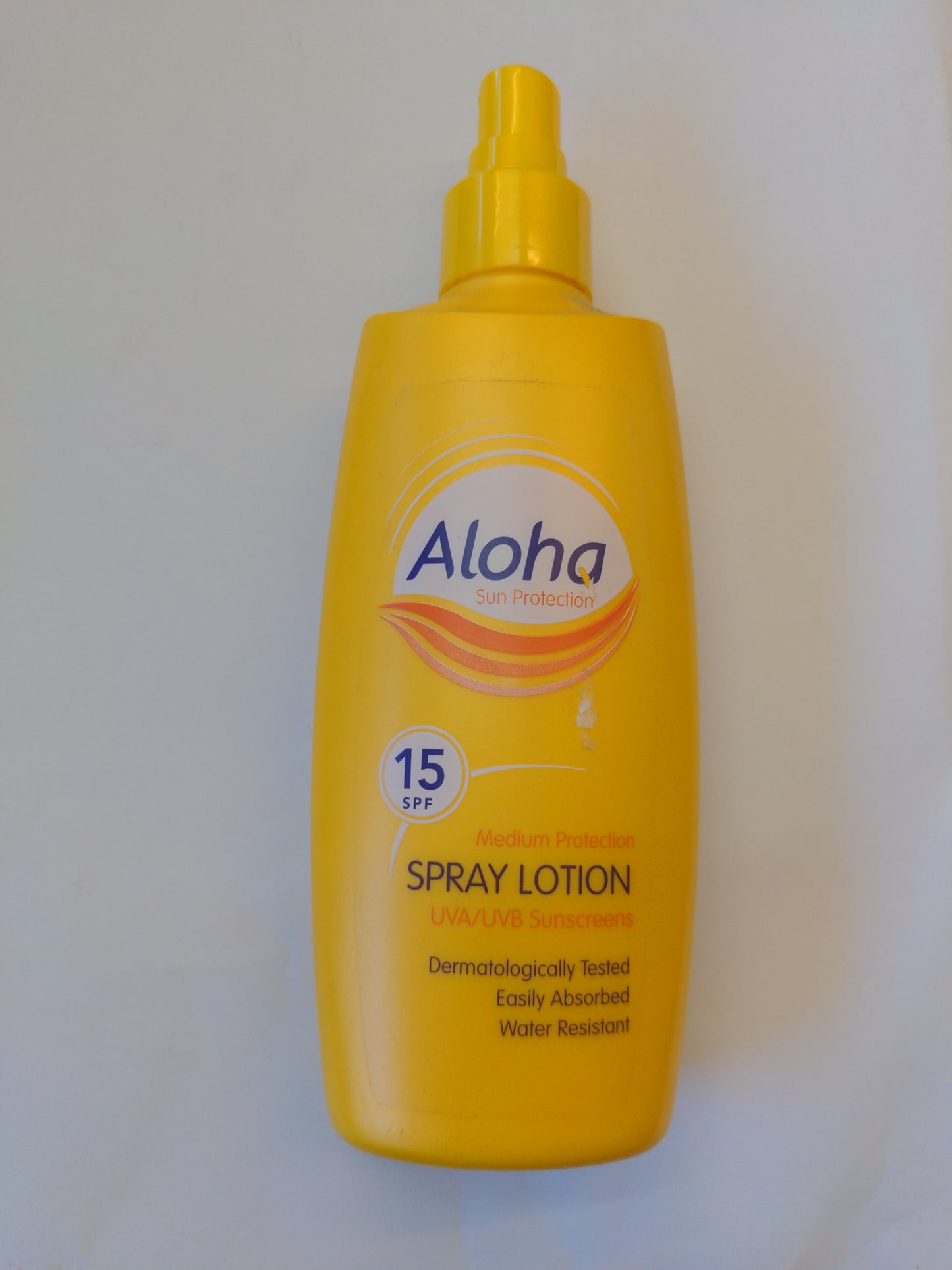 Aloha 15 spf Spray Lotion Sun Protection 200ml