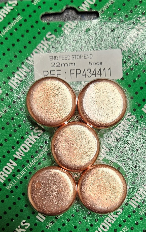 5228 - FP434411 - Bouchon d'arrêt à alimentation par l'extrémité de 22 MM