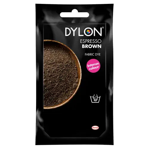 Teinture Textile Lavage à la Main Dylon 50g, Brun Expresso