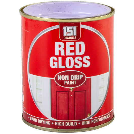 Peinture brillante anti-goutte 151 Coatings - Rouge - 300ml