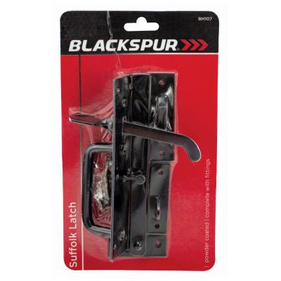 BLACKSPUR 7" SUFFOLK LATCH - POWDER COATED