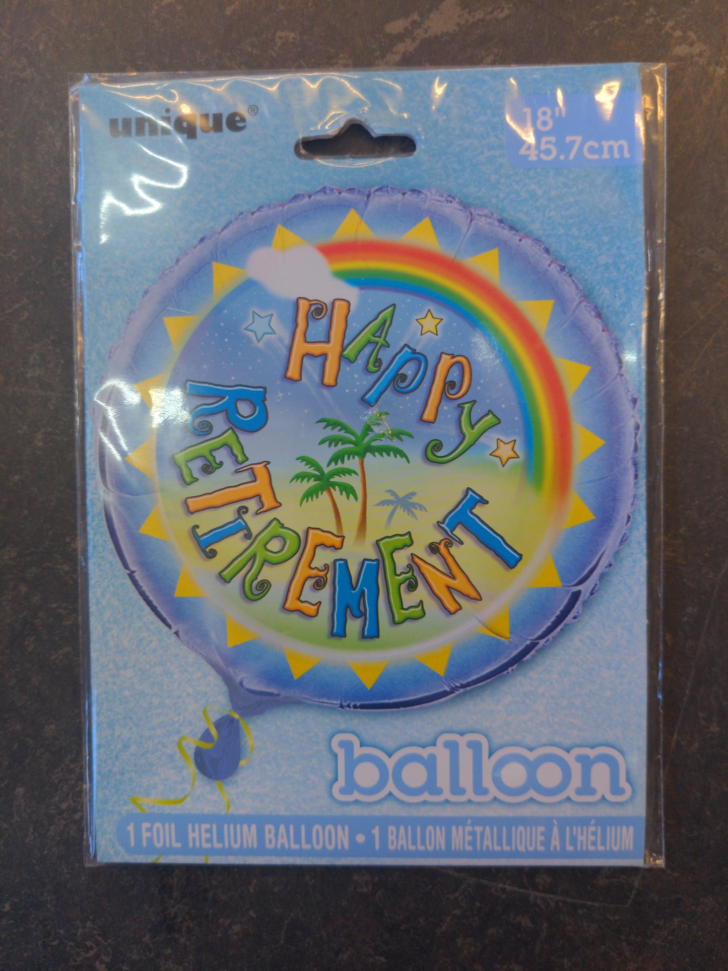 Happy Retirement Foil Balloon (18") 1pc