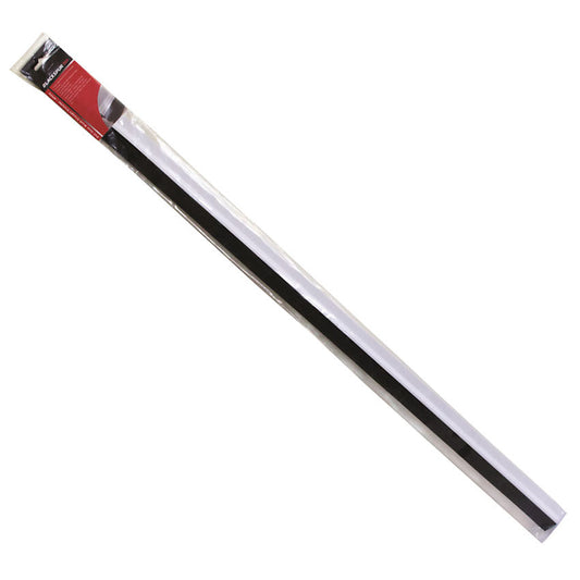 BLACKSPUR PVC Door Brush Draught Excluder Self Adhesive Strip - White