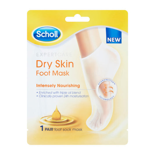 Masque Pieds Intensément Nourrissant Scholl/ 1 paire/ Taille unique