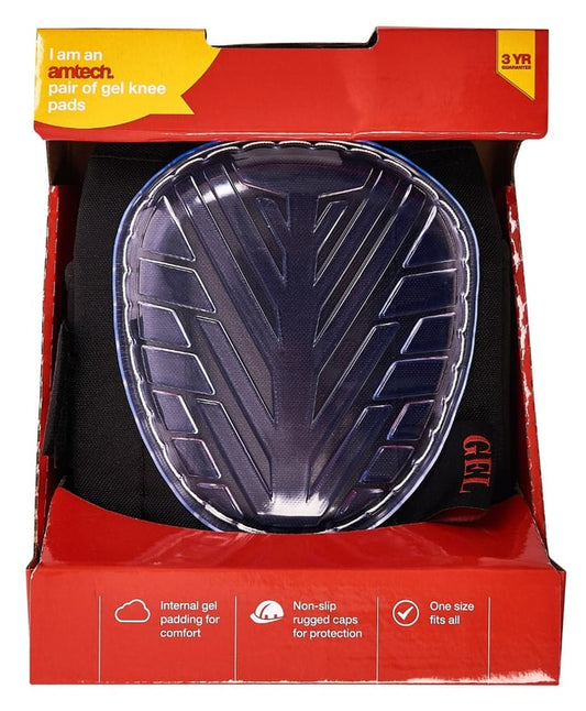 Amtech Heavy Duty Gel Knee Pads