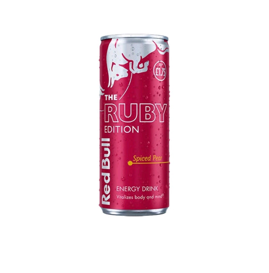 Red Bull Ruby Edition Spiced Pear Pm £1.75 250ml