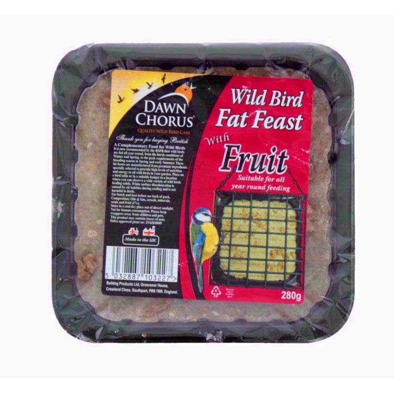 Wild Bird Fat Feast With Fruit 280g