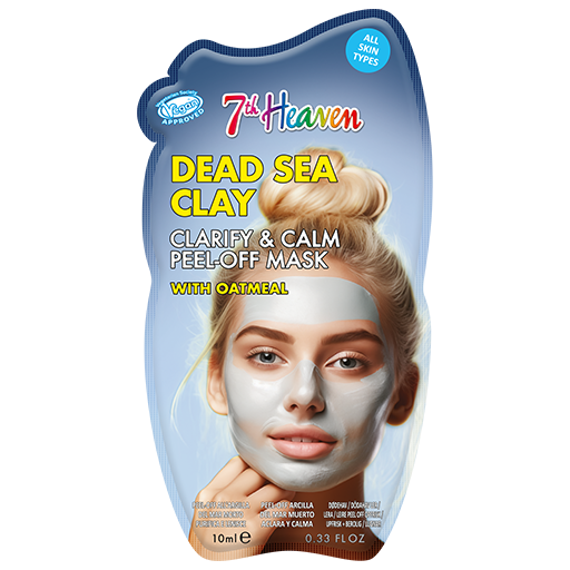 7th Heaven Dead Sea Clay Mask - Clarifies & Calms with Oatmeal 10ml