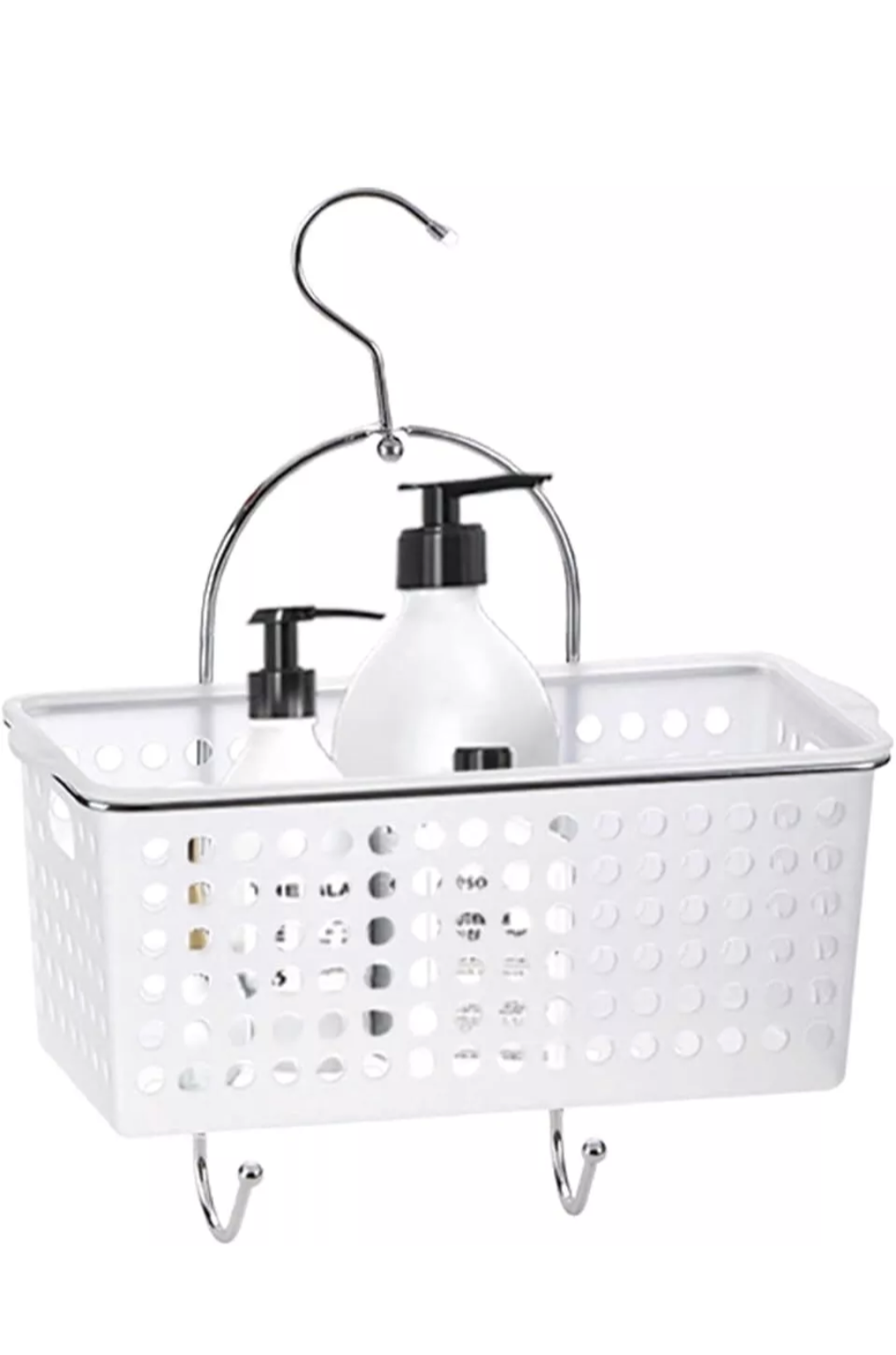 Blue Canyon Étagère de Douche avec Panier en Plastique, Accessoire de Douche pour Salle de Bain, 30x14.5x36cm