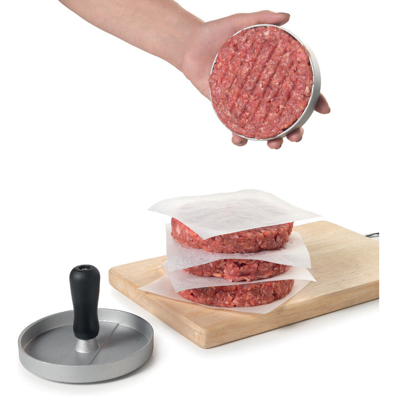 Metaltex kitchen helpers hamburger press 11.5 cm steel
