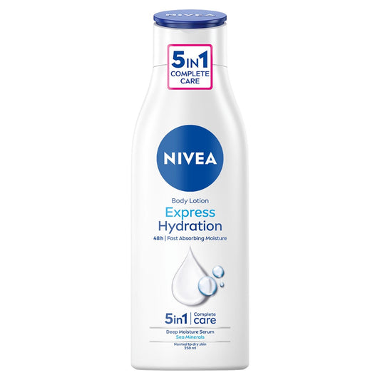 Lait Corps Nivea 250ml Hydratation Express