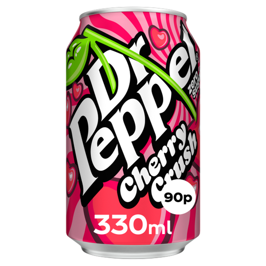 Dr Pepper Zero Cherry Crush 330ml  Can