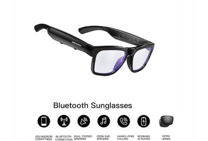 MTK  Smart  Lightweight Audio Bluetooth Glasses