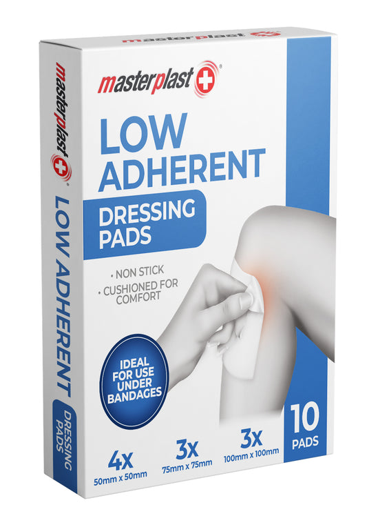 Pansements non-adhérents, paquet de 10