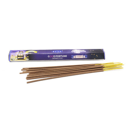 GOOD FORTUNE, Satya (Incense  Satya), hexagon, 20 sticks.