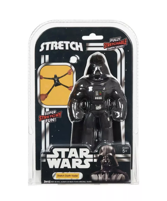 Stretch Star Wars Darth Vader Stretchy Action Figure Retro Style Brand New 07690