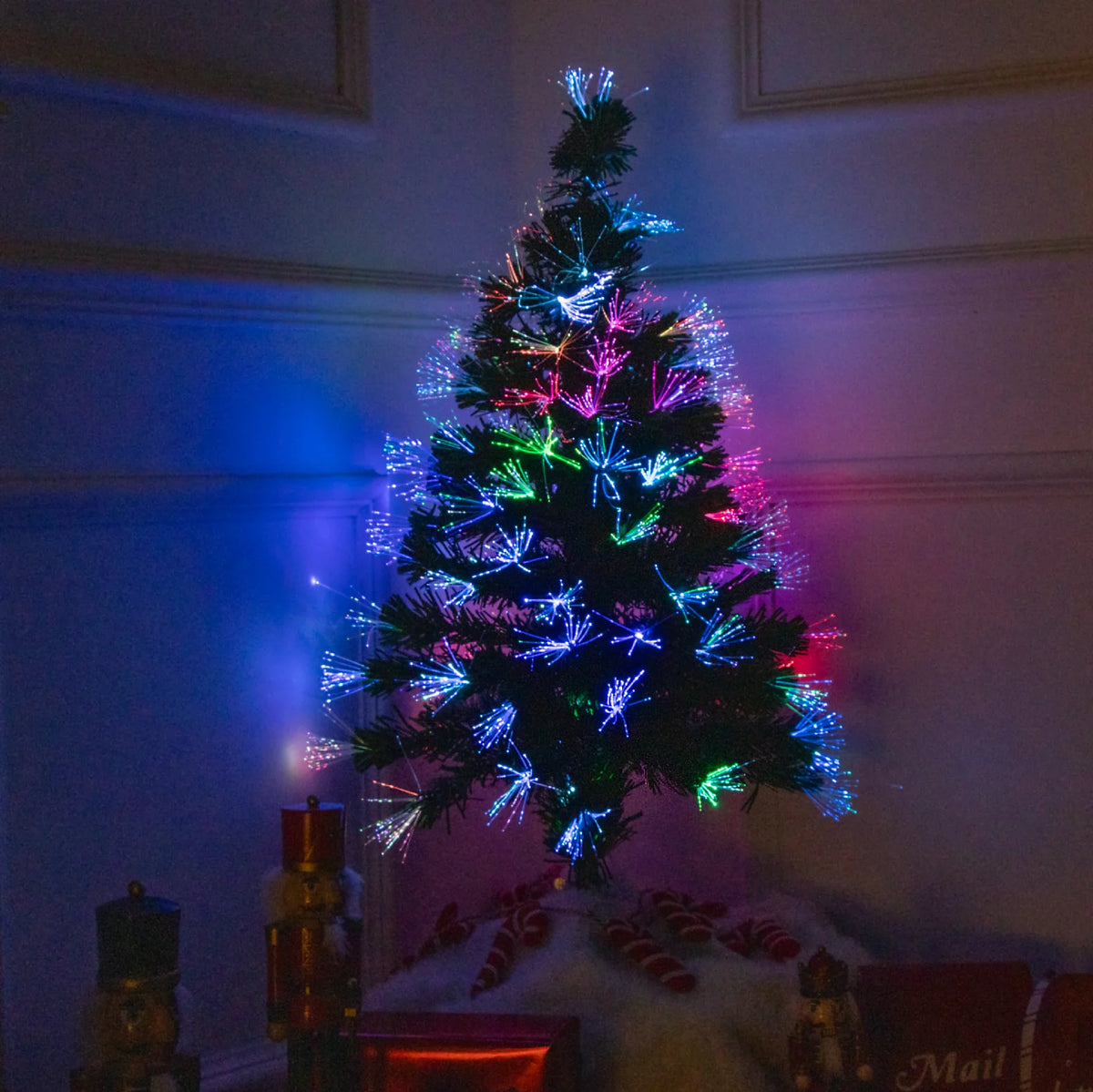 The Christmas Workshop 3ft Fibre Optic Artificial Christmas Tree