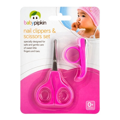 BABY PIPKIN NAIL CLIPPERS & SCISSORS SET