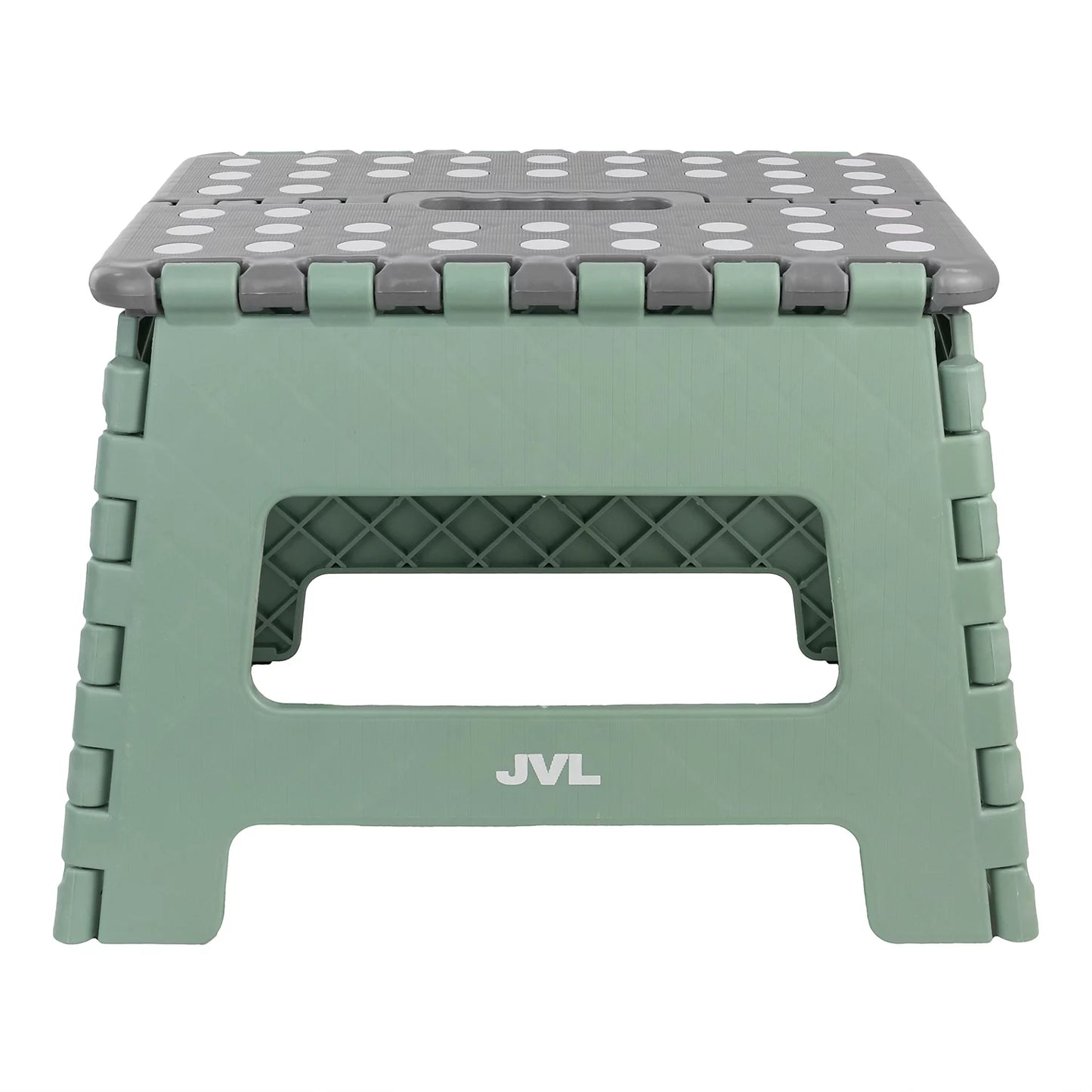 JVL Practical Small Step Stool, Green