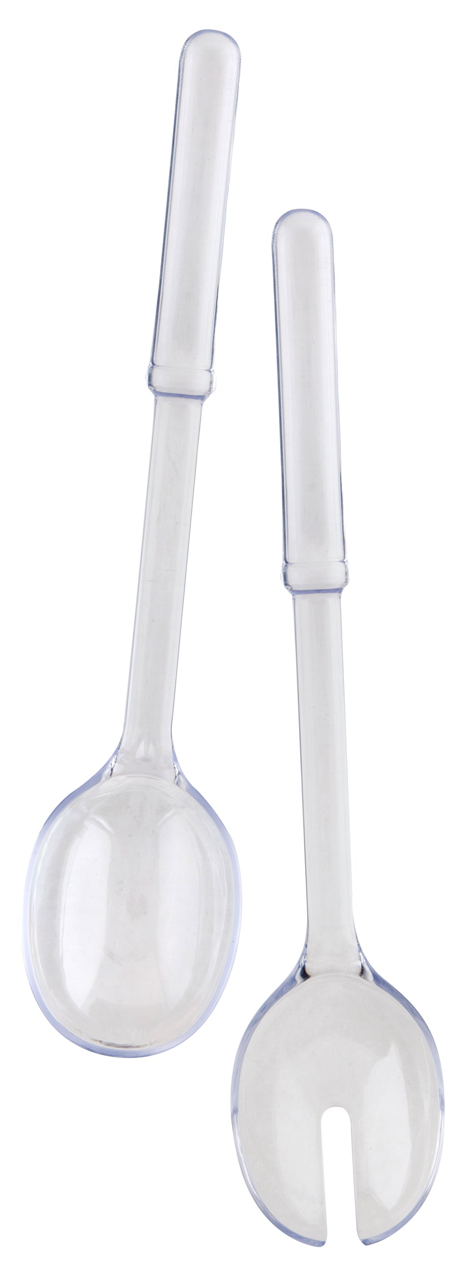 2pcs salad server set (spoon / fork)