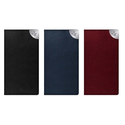 Diary 2026 Slim Week To View Leatherette Assorted colors