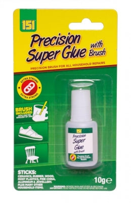 151 Super Colle de Précision avec Pinceau 10g