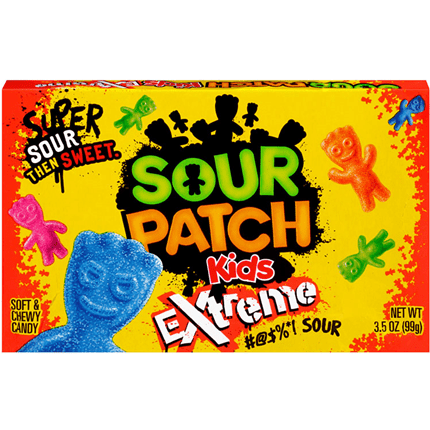 Bonbons Sour Patch Kids Théâtre Box Extrême (99g)